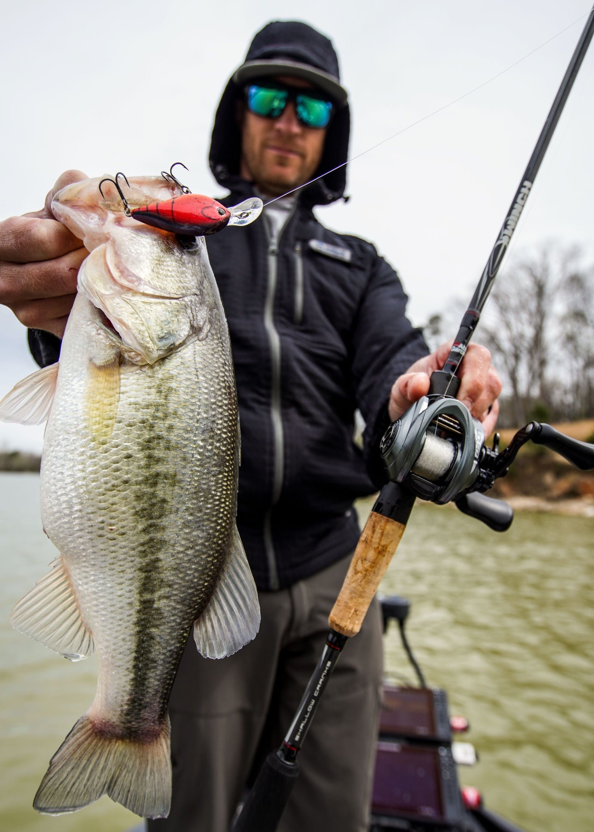 Man holding a fish